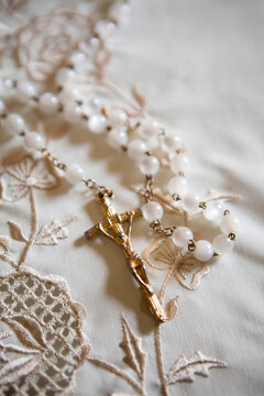 Close-up of Rosary