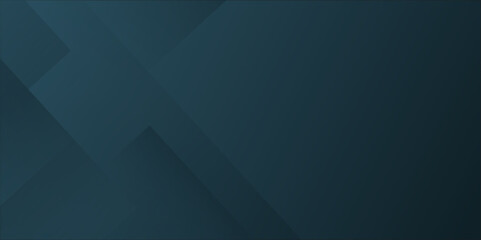 Obraz premium Abstract modern gradient blue triangle diagonal overlap background. Minimal blue geometric background. Vector illustration. Blue geometric technological presentation background with copy space. 