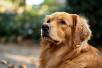 Obraz premium golden retriever puppy