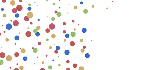 Confetti, paper triangle on the floor, fancy, colorful, celebration party