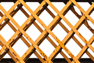 Steel construction lattice