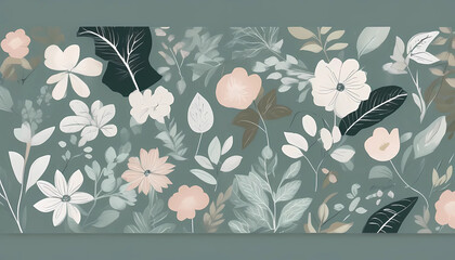 Serene Green Nature Backgrounds: Calming Natural Tones for Modern Designs