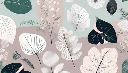 Serene Green Nature Backgrounds: Calming Natural Tones for Modern Designs