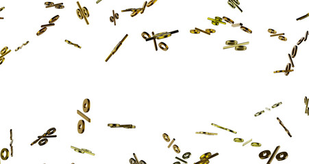 Blurred sale background.