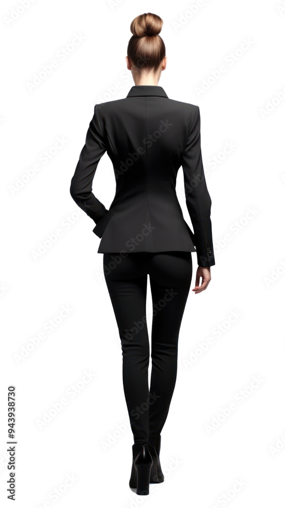 Wall mural PNG Sleeve tuxedo blazer jacket.