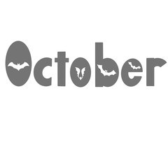 October Lettering Calligraphy