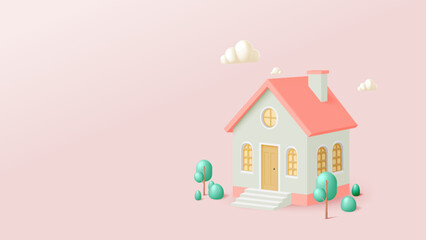 Cozy Cottage with Minimalist Design and Pastel Colors