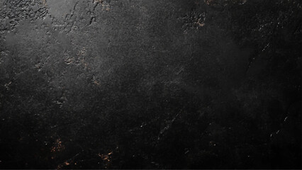 Black wall texture rough background dark. Concrete or stone texture for background in black, grey and white colors.