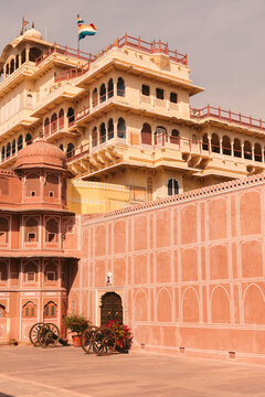 City Palace, a royal residence in Jaipur, India; Jaipur, Rajasthan, India