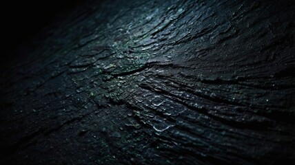 Abstract background of diagonal stripes in Dark black stone background scary black concrete texture