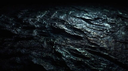 Abstract background of diagonal stripes in Dark black stone background scary black concrete texture