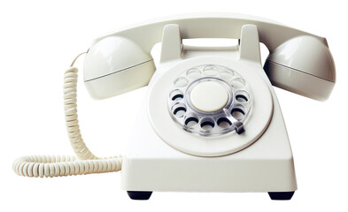 PNG Telephone white electronics technology.