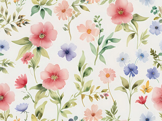 ditsy floral pattern background, pattern with flowers