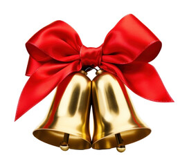 PNG Xmas bell white background celebration.