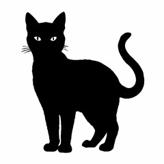 Obraz premium CATS Bundle SVG, Cat SVG, Cats Svg Cut Files for Cricut, Cats Clipart, Cats Vector, Cats Silhouette Svg