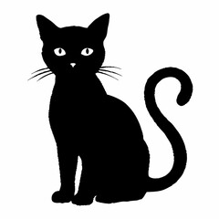 Obraz premium CATS Bundle SVG, Cat SVG, Cats Svg Cut Files for Cricut, Cats Clipart, Cats Vector, Cats Silhouette Svg