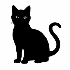 Fototapeta premium CATS Bundle SVG, Cat SVG, Cats Svg Cut Files for Cricut, Cats Clipart, Cats Vector, Cats Silhouette Svg