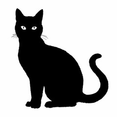 Fototapeta premium CATS Bundle SVG, Cat SVG, Cats Svg Cut Files for Cricut, Cats Clipart, Cats Vector, Cats Silhouette Svg