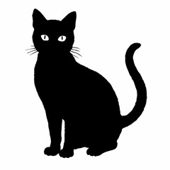 Fototapeta premium CATS Bundle SVG, Cat SVG, Cats Svg Cut Files for Cricut, Cats Clipart, Cats Vector, Cats Silhouette Svg