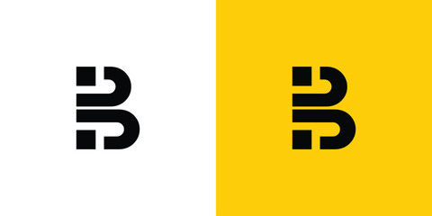 Modern and unique B logo design