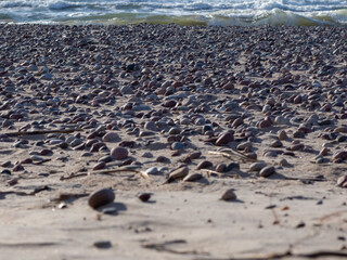 pebbles on the beach