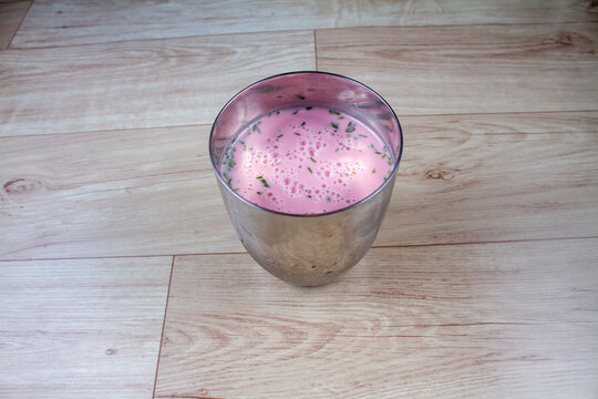 Solkadhi is a type of drink, originating from the Indian subcontinent, usually eaten with rice, Popular in Goa and the Konkan region of India it is made from