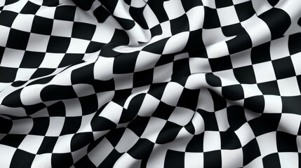 Obraz premium A houndstooth pattern with jagged, broken checks in black and white, giving a bold, graphic effect