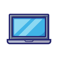 laptops. simple colors hd icon. flat design style. suitable for advertising, branding, web. vector design template