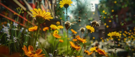Urban Beekeeping: Nurturing Nature in Cityscape