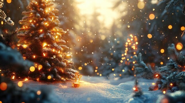 Einzigartige Tannenzapfen wunderbar f&Atilde;&frac14;r Weihnachten dekortert im Querformat f&Atilde;&frac14;r Banner, ai generativ