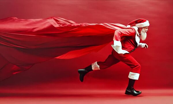 Santa Claus in a Rush