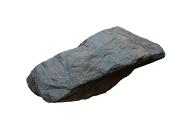 Rock Stone podium stage isolated for Product Display, Sea Rock Stand from beach with rough surface texture,Dark Blue Stone garden,Nature Rock cliff stone formation located part of the mountain