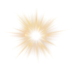 Fototapeta premium PNG Radiant starburst light effect