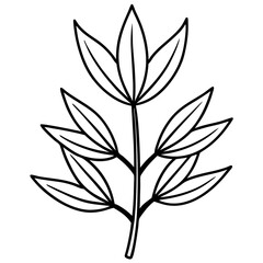 Herbal Plant Art Vector Design