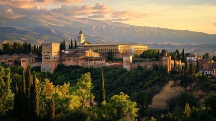 Naklejka premium Granada's Albayzin.