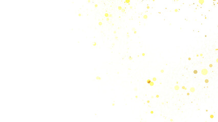 Radiant Revelry: Enthralling 3D Illustration of Shining gold Confetti