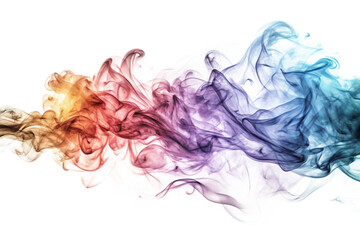 Fototapeta premium Smoke overlay, smoke effect png