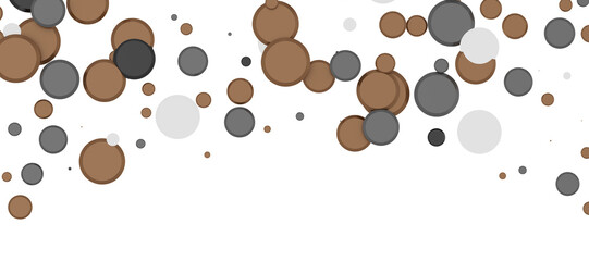 Radiant Revelry: Enthralling 3D Illustration of Shining gold Confetti In 3D PNG