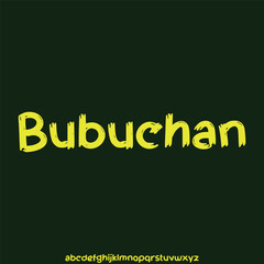 Hand drawn modern alphabet vector set