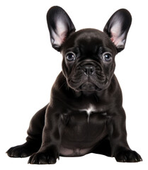 Fototapeta premium PNG Dog portrait bulldog animal.