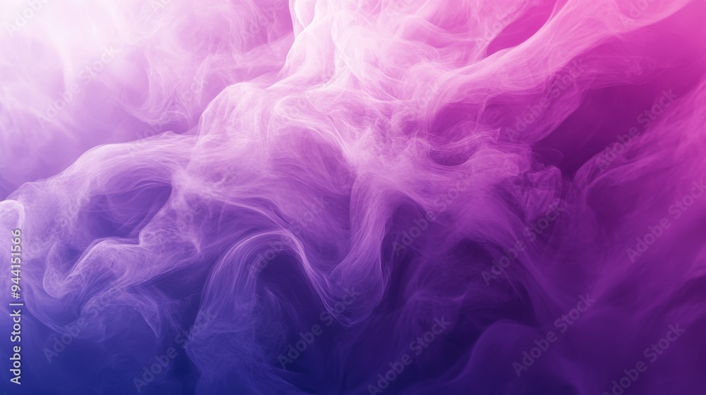 Aufkleber contemporary gradient background moving from light purple to dark indigo, offering a vibrant and dyn