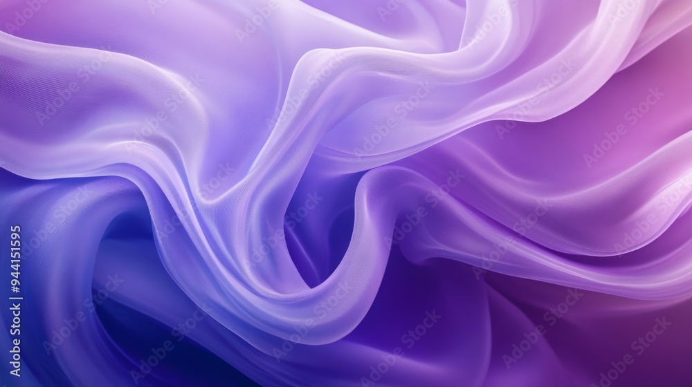 Aufkleber contemporary gradient background moving from light purple to dark indigo, offering a vibrant and dyn