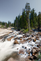 Nevada Falls im Yosemite Nationalpark im Sommer