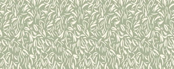 Painted spotted seamless pattern. Aesthetic plain background with abstract organic shapes, drops, spots, circles, snowflakes, dots. Vector hand drawn sketch forms print