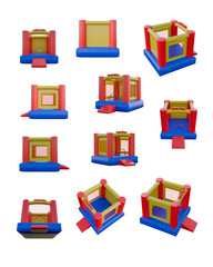 Castillo inflable pequeño