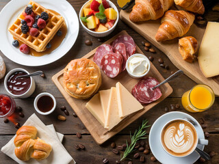 Gourmet Brunch Spread