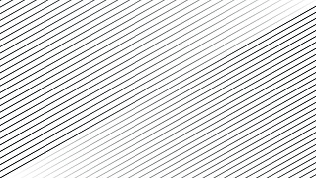 Abstract black blend lines with oblique stripe on white background vector illustration .
