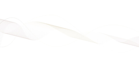 Abstract continuous lines drawing on white as background. Design elements. shape blended mesh, future technology relaxing wallpaper.  Horizontal banner template. Abstract futuristic template. 