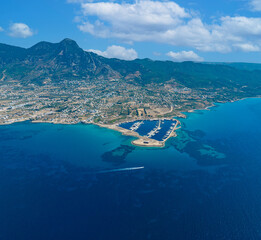 Obraz premium view from the sea