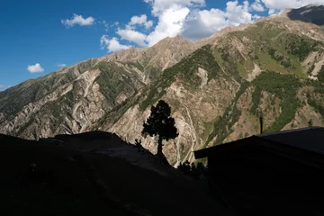 Nanga Parbat in Pakistan from Fairy Meadows